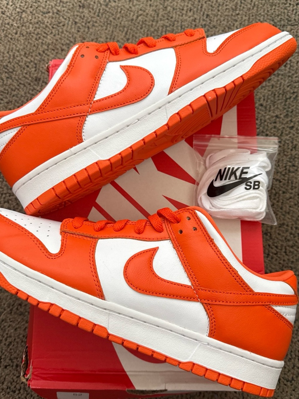 Nike Dunk Low SP Syracuse - Orange and White Dunk Low Sneakers